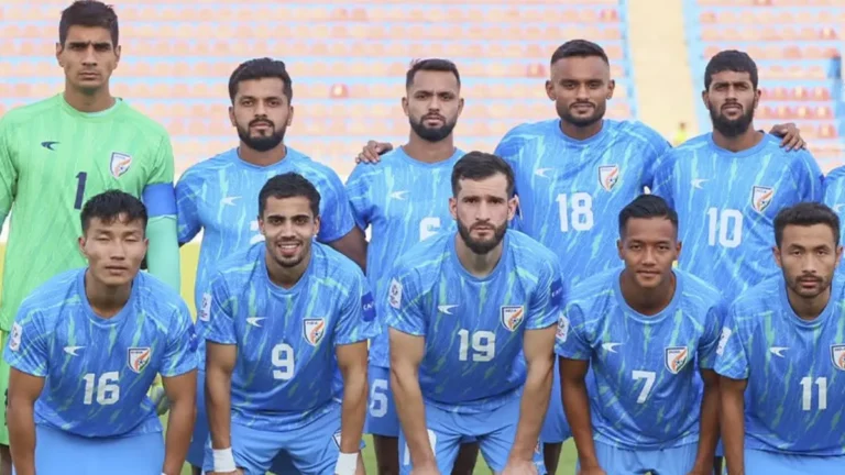 India claims bronze at the CAFA Nations Cup 2025 with a 3-2 shootout win over Oman, marking a historic step for Indian football.