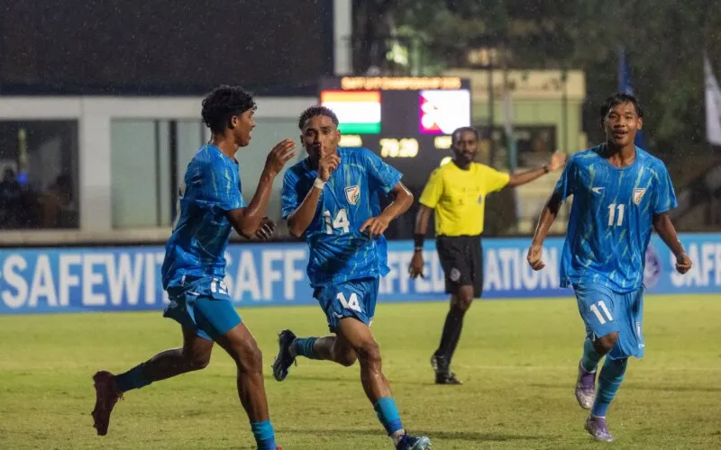 India vs Nepal Blue Colts march to SAFF U17 Final with 3-0
